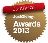 Winnaar JustGiving Award